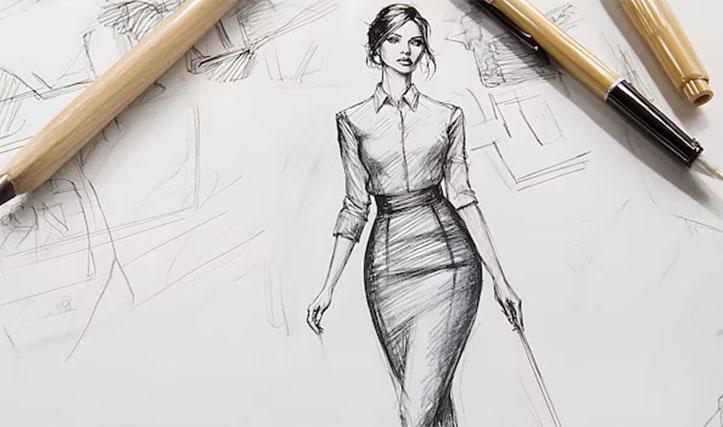 بهترین آموزشگاه طراحی لباس در مشهد | 10 کلاس آموزش طراحی لباس