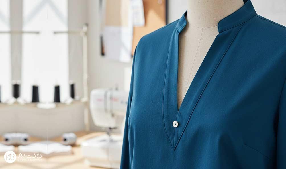 راهنمای جامع الگوسازی و دوخت یقه هفت بلیطی | اشتباهات رایج در دوخت یقه هفت بلیطی