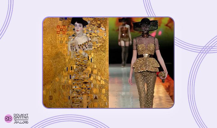 Gustav Klimt and Alexander McQueen
