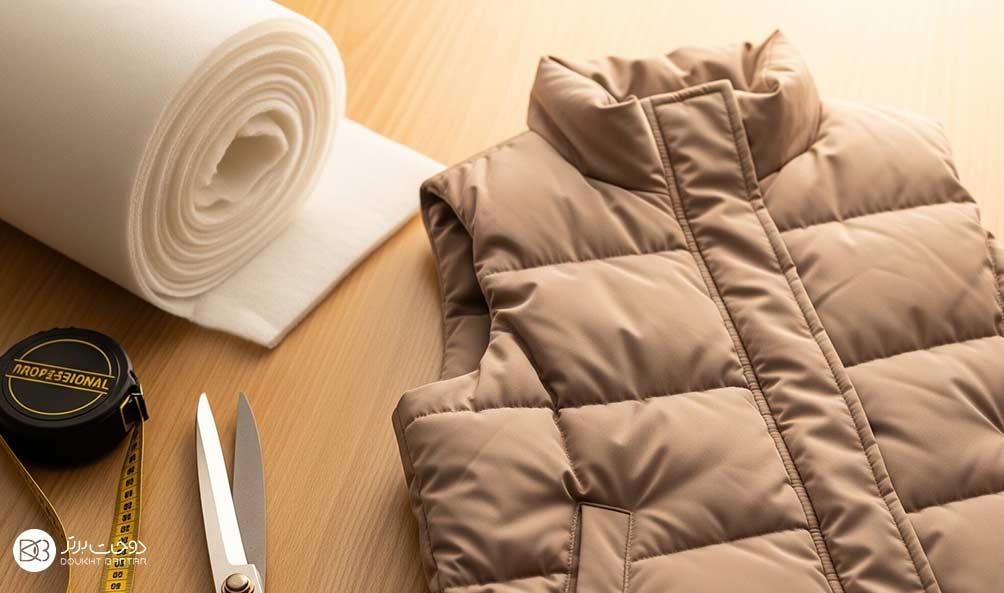 آموزش صفر تا صد الگو و دوخت پافر آستردار | لیست ابزار مود نیاز برای دوخت پافر